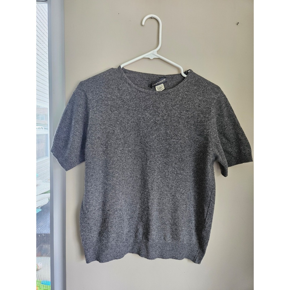 Cashmere large shirt sweater office basic proffessional girly minimalist wool